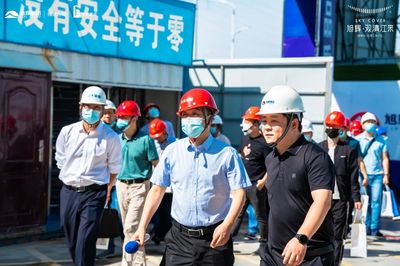 與阜陽共質造！2022年“質量月”走進旭輝雙清江來，點贊房地產開發新標桿